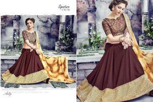 Felicific Mustard Georgette Designer Saree