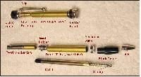 brass pen parts