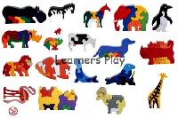 Wooden Jigsaw Puzzles Animals