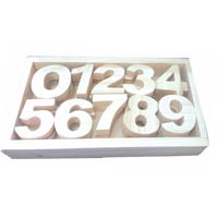 Wooden Numbers 0-9