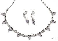 Silver Necklace sets S - 02312