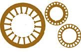 stampings (round) K - 4