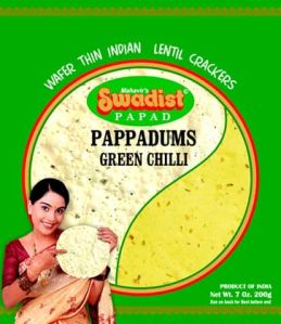 Green Chili Papad