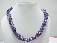 Natural Gemstone Chip Necklace