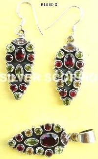 Silver Jewelry Set RSSS - 016