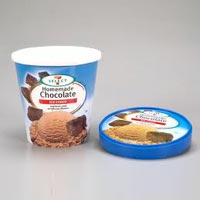 Ice Cream Cup Paper Lid