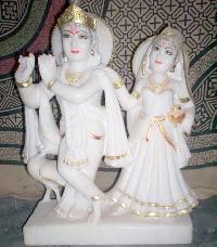 radha krishna marble statues