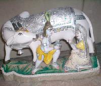 krishna marble statues