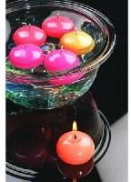 button ball floating candles