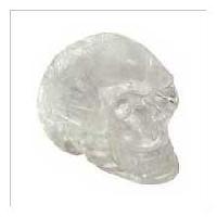 Crystal Quartz Skull