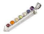 gemstone healing 7 Chakra Pendants