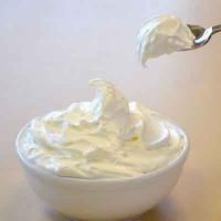 whipped cream