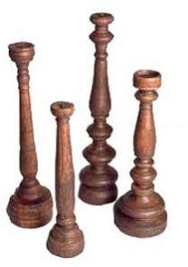 FNWC-6 Wooden Candle Stands