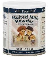 malted milk powder