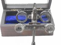 Antique Reproduction Binocular Wooden Box