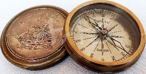 Maritime Brass Nautical Dollond London Poem Compass