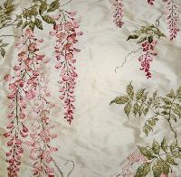 embroidered silk