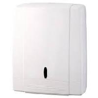 White Plastic C Fold Paper Towel Dispensers