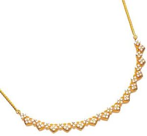 Gold Diamond Necklace Gdn-02