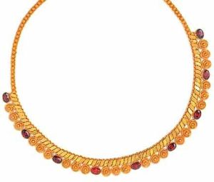 Gold Necklace  Gn-04