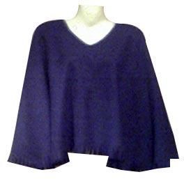 Acrylic Wool Poncho Sc - 25699