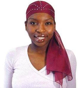 SC - 10853 Poly GGT Head Scarf