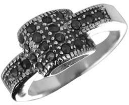 Cubic Zirconia Silver Rings - MRG-16