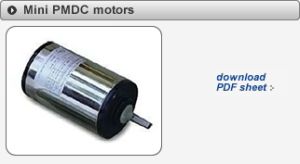 mini pmdc motors