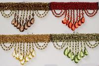 decorative beaded fringes