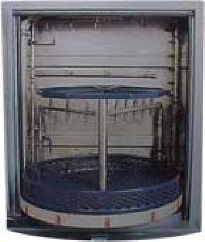 TWO TIER ROTARY BASKET