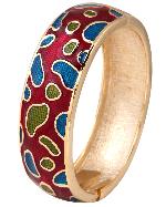 Metal Enamel Party Bangle