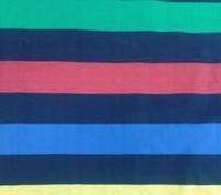 Cotton Auto Striper Yarn Dyed Jersey Fabric