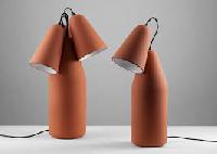 clay terracotta lamps