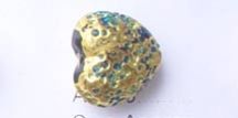 Gold Foil Beads