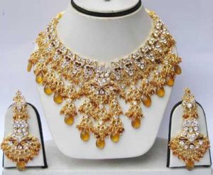 FKI-519 Kundan Necklace Set