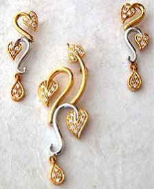 Gold Pendant Set -05