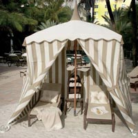 luxury sun bath tent