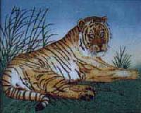 Tiger Gemstone Painting