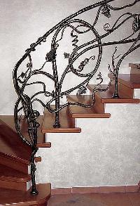 cast iron staircase railings