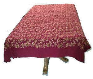 block print table cover 6 seater