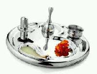 Stainless Steel Puja Thali