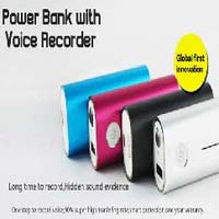 Spy Power Bank Voice Recorder