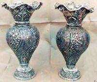Silver Flower Vases 02