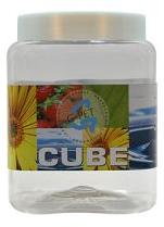 Cube jar plastic cap 1500ml