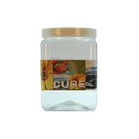 Cube jar plastic cap 2000ml