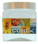 Cube jar plastic cap 500ml