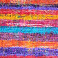 Sari Silk Ribbon Rugs