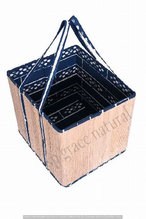 Banana fibre handicraft(BASKETS)