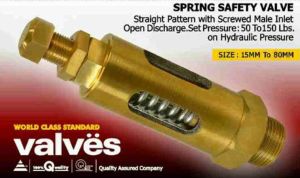 Spring Safety Valve