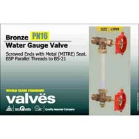 Water Gauge Valve
